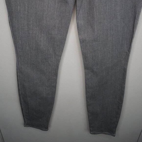 New Paige Jeans Margot Stretchy High Rise Ultra Skinny in Grey Area size 32 - Picture 13 of 16